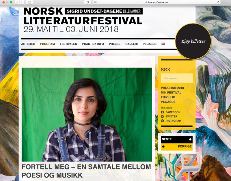 FORTELL MEG – EN SAMTALE MELLOM POESI OG MUSIKK